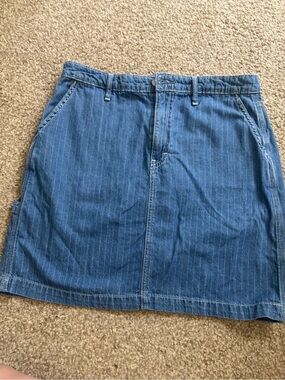 Gap Jean Utility skirt